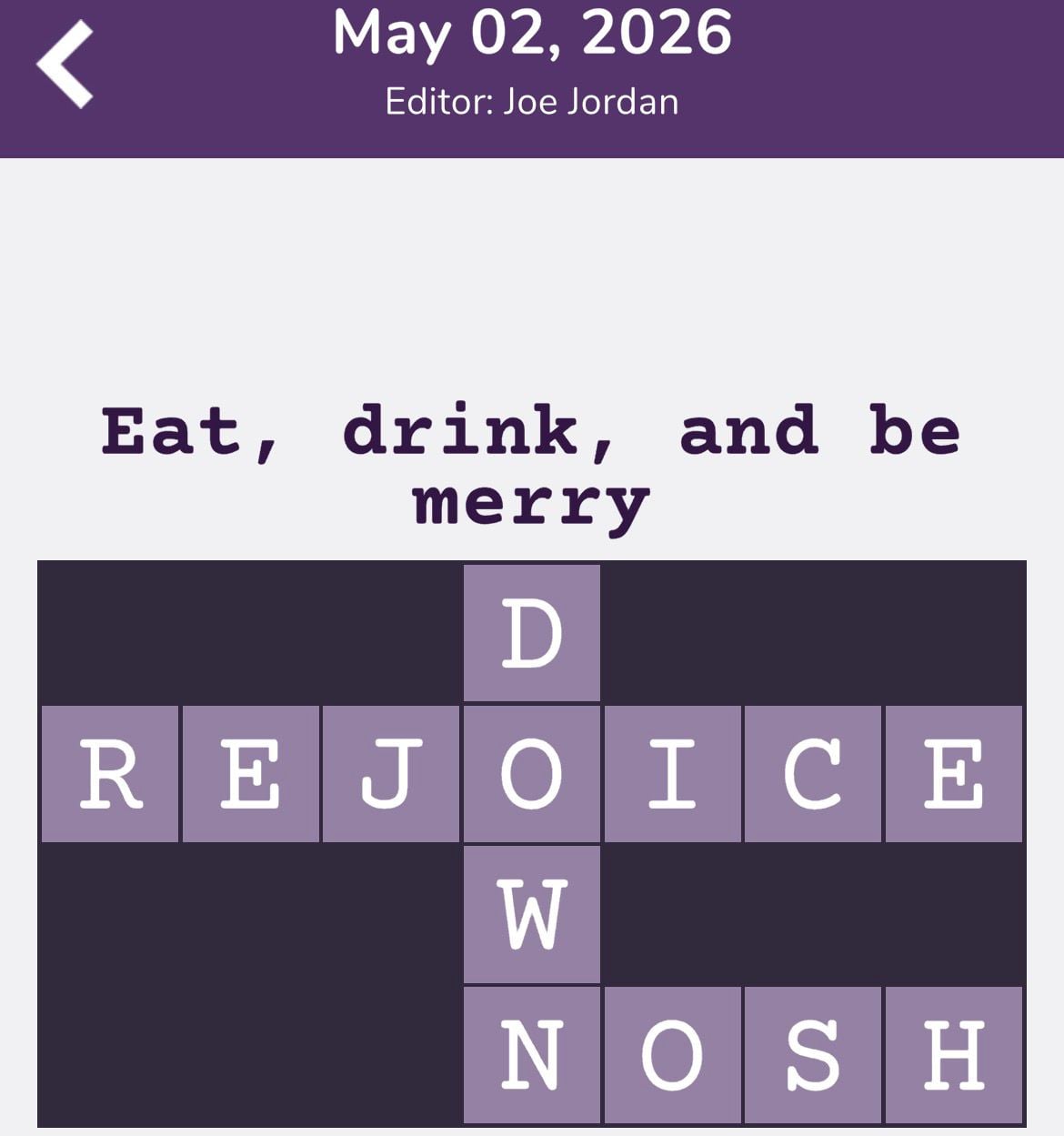 7 Little Words Tiny Little Crosswords May 2 2026