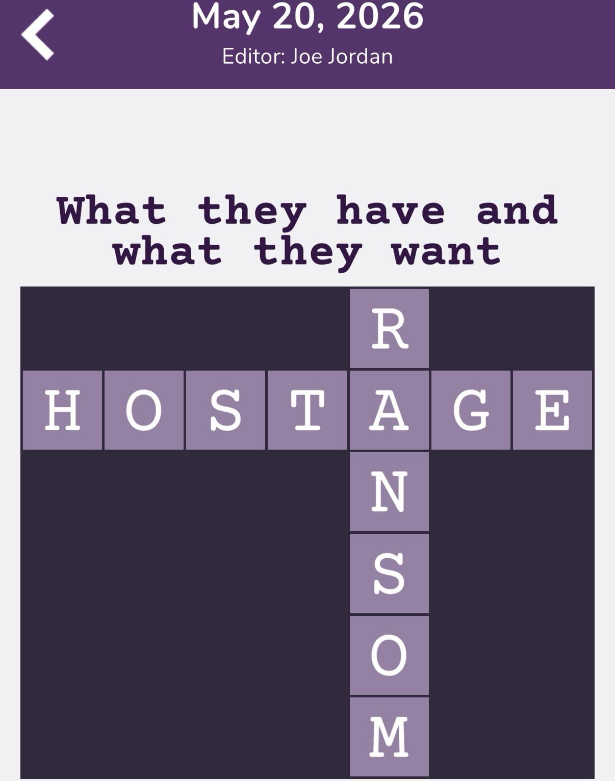 7 Little Words Tiny Little Crosswords May 20 2026 7 Little Words Tiny Little Crosswords May 20 2026