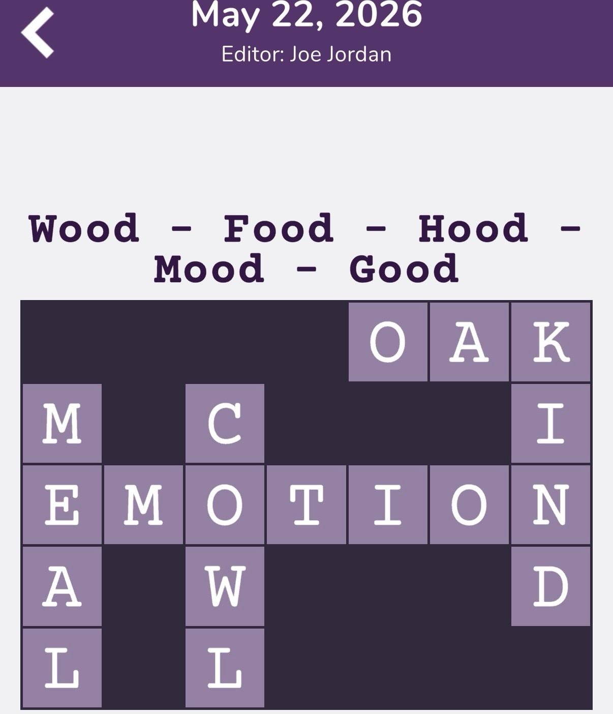 7 Little Words Tiny Little Crosswords May 22 2026 7 Little Words Tiny Little Crosswords May 22 2026