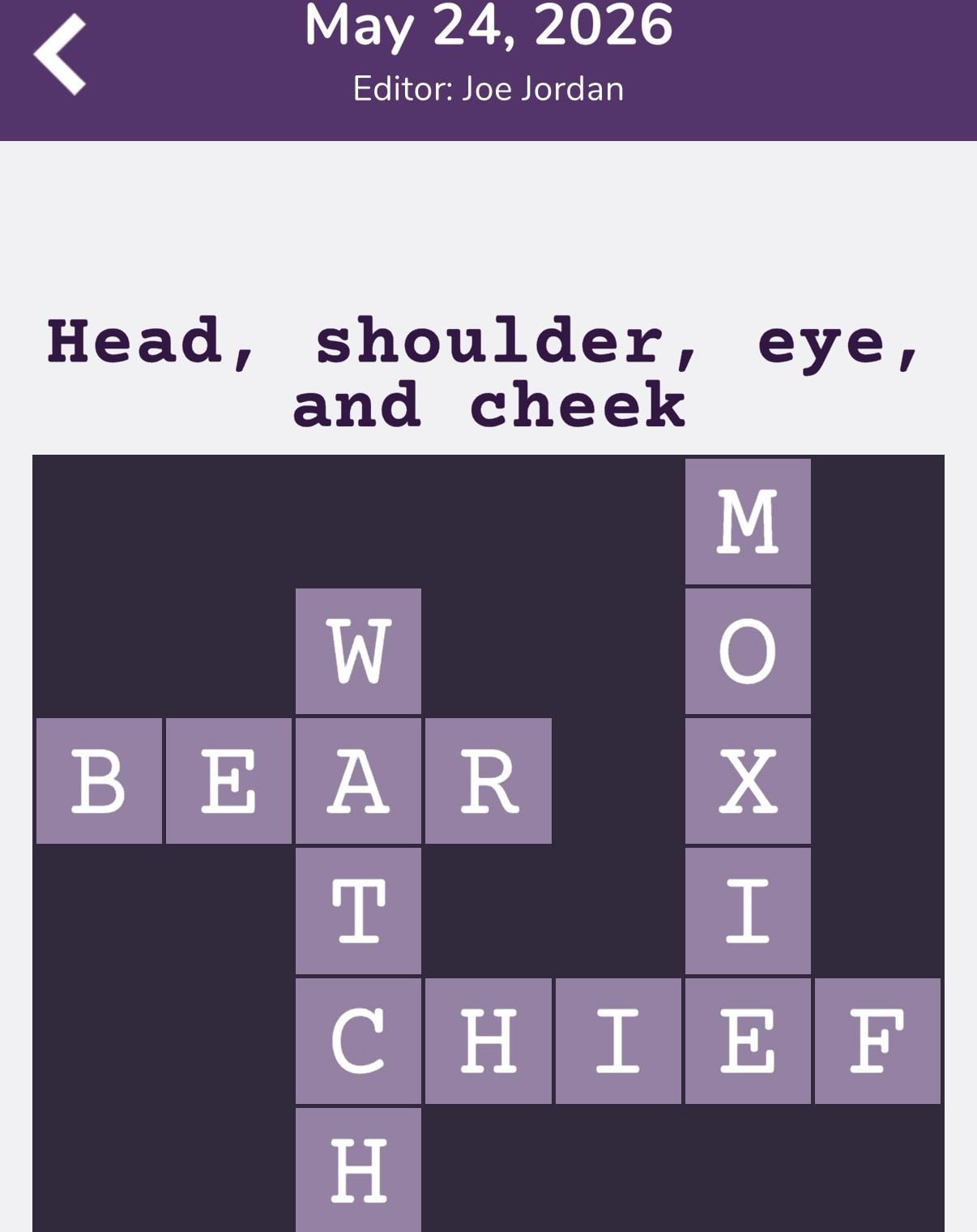 7 Little Words Tiny Little Crosswords May 24 2026 7 Little Words Tiny Little Crosswords May 24 2026