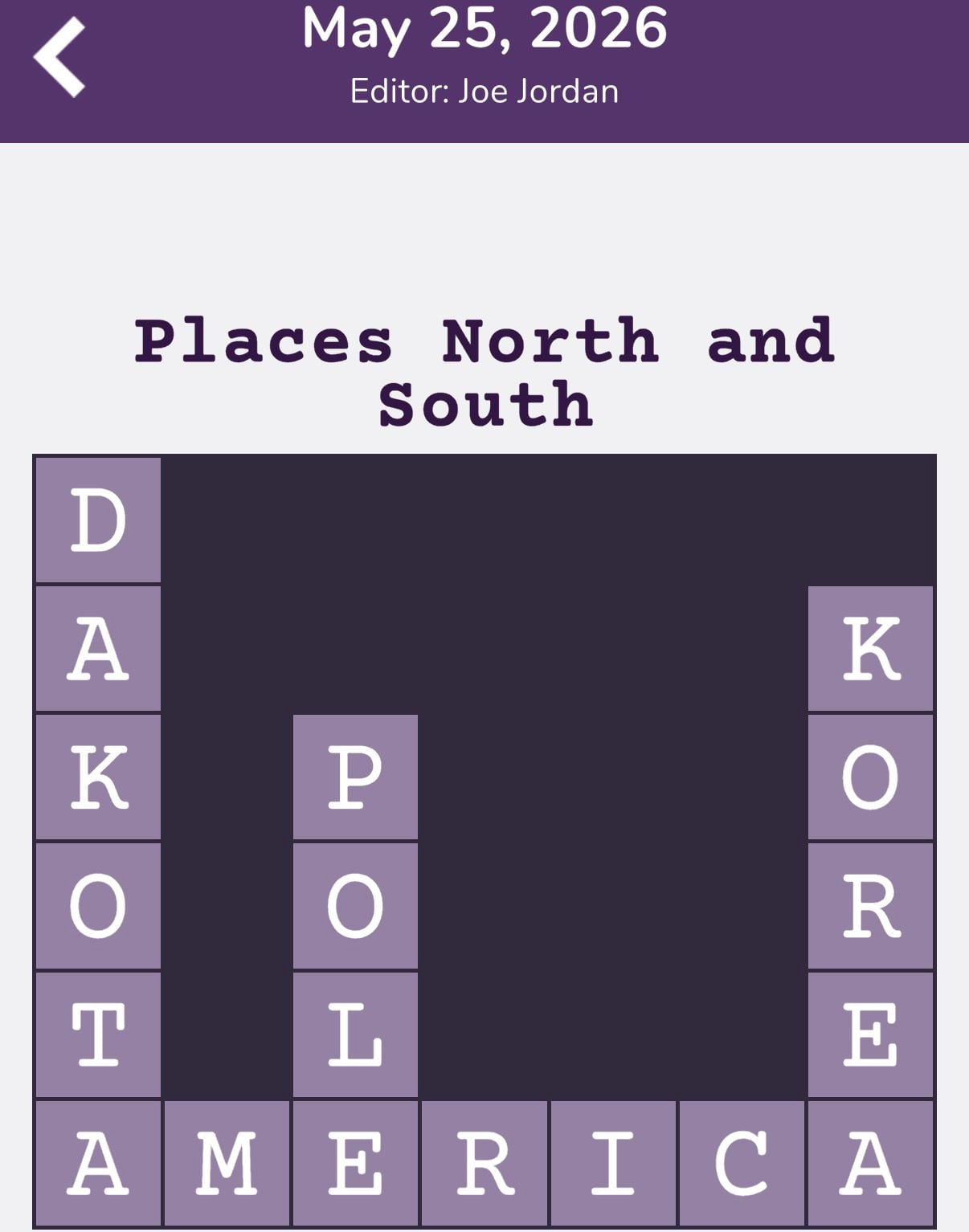 7 Little Words Tiny Little Crosswords May 25 2026 7 Little Words Tiny Little Crosswords May 25 2026