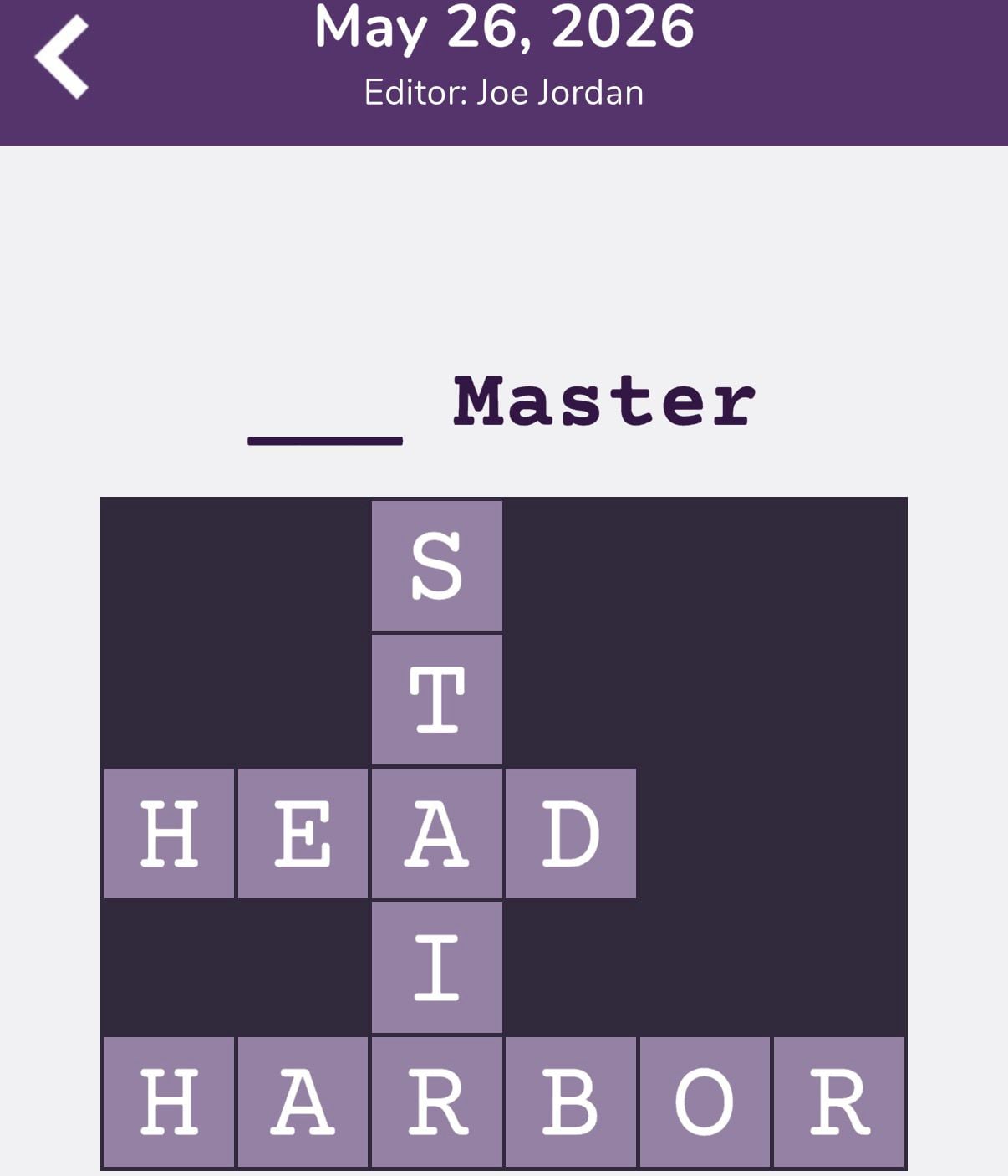 7 Little Words Tiny Little Crosswords May 26 2026 7 Little Words Tiny Little Crosswords May 26 2026