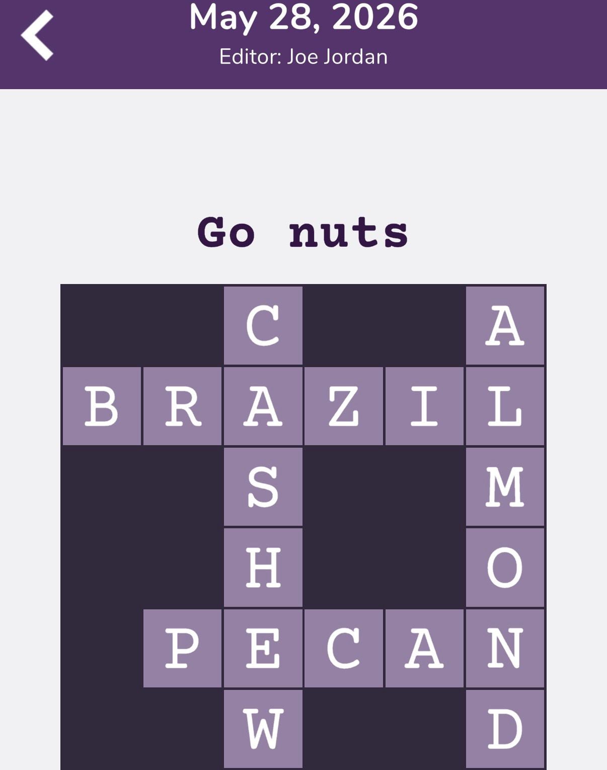 7 Little Words Tiny Little Crosswords May 28 2026 7 Little Words Tiny Little Crosswords May 28 2026