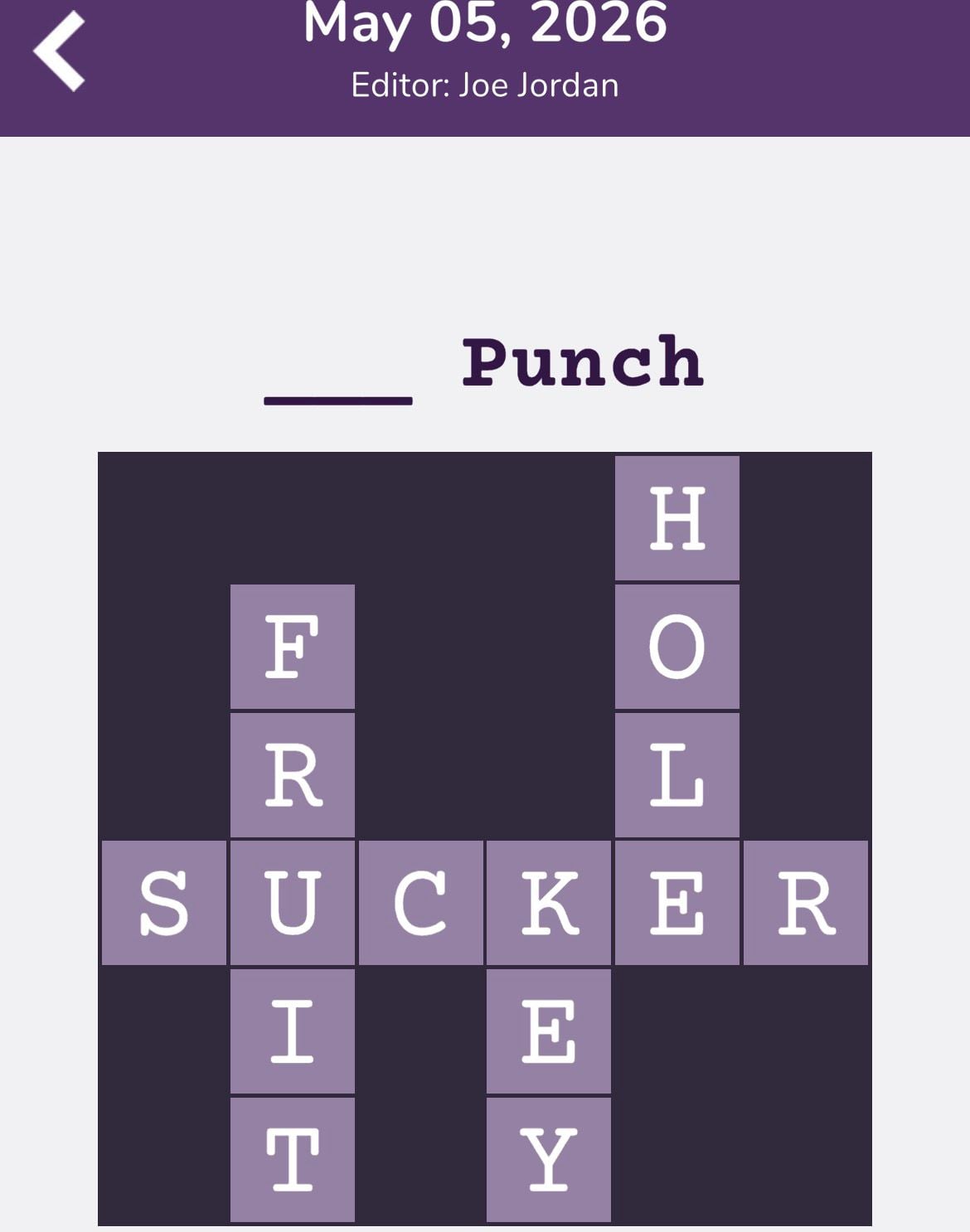 7 Little Words Tiny Little Crosswords May 5 2026