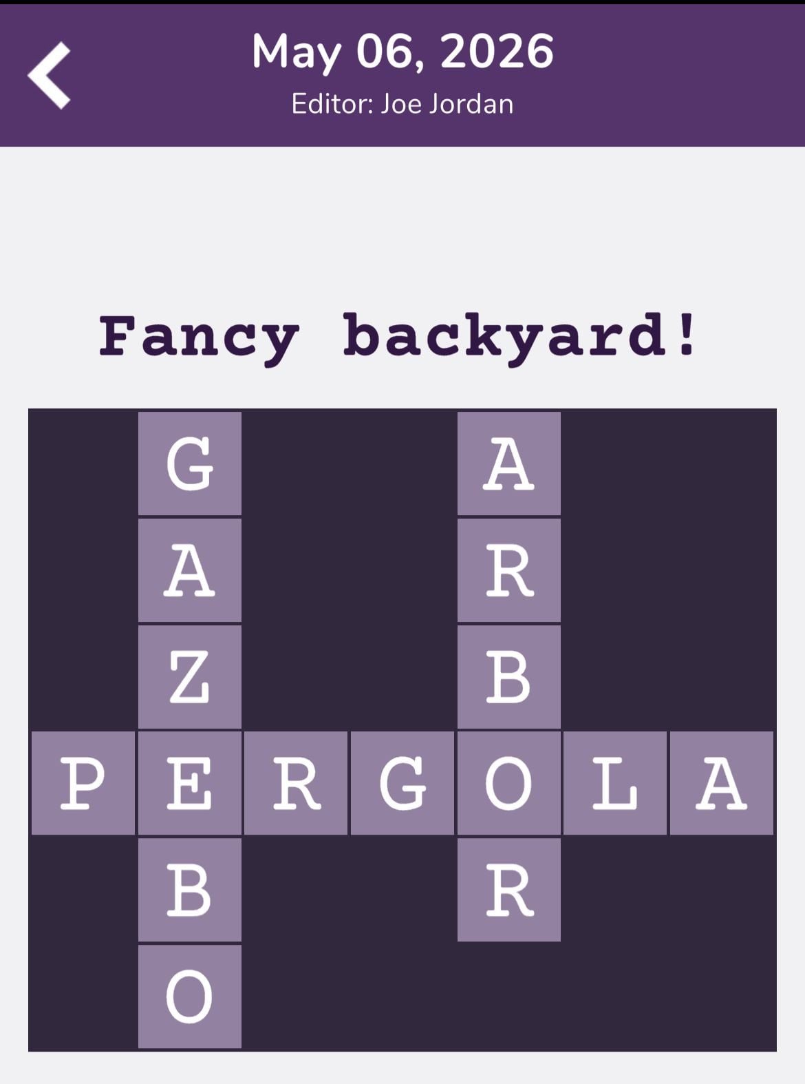 7 Little Words Tiny Little Crosswords May 6 2026