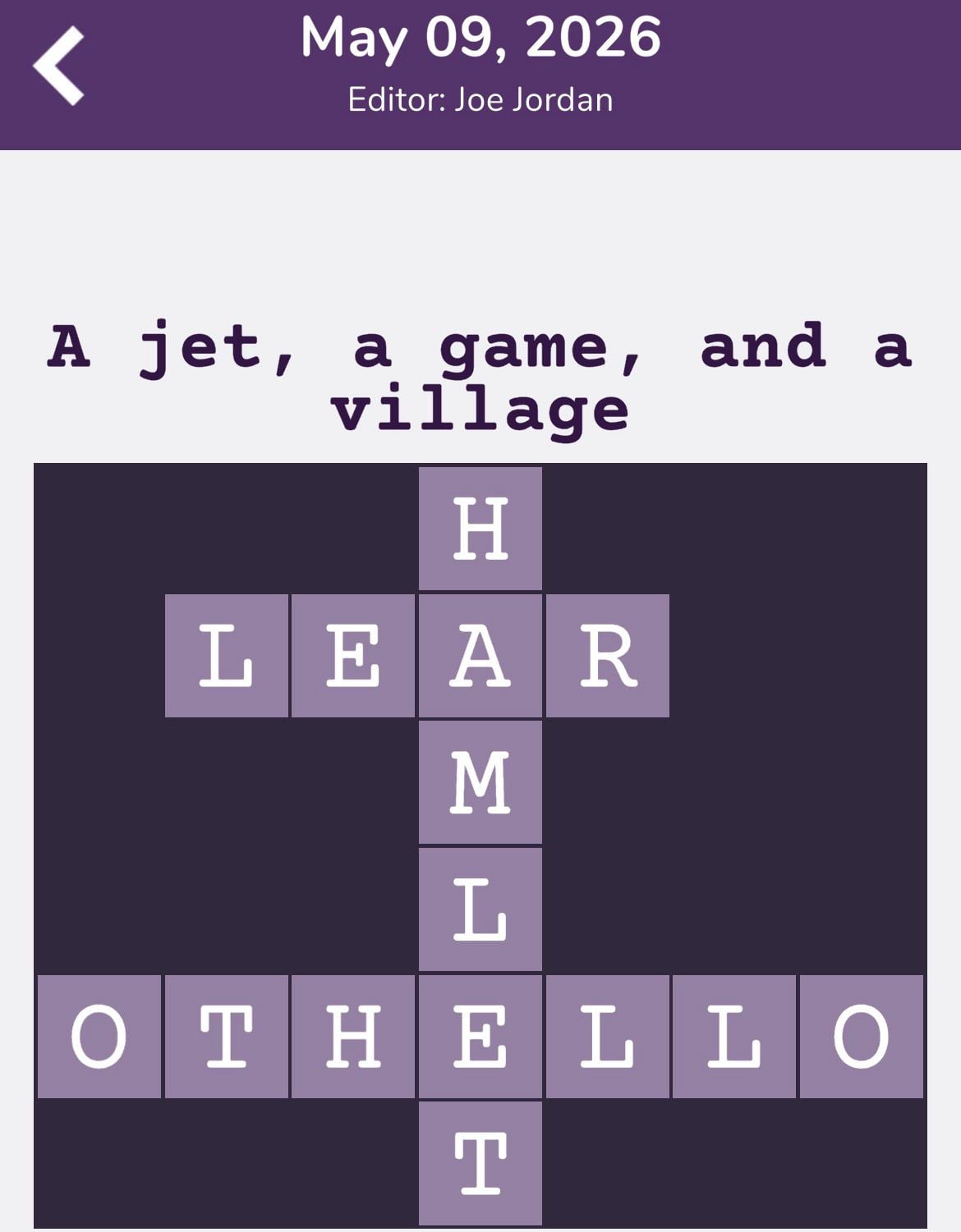 7 Little Words Tiny Little Crosswords May 9 2026