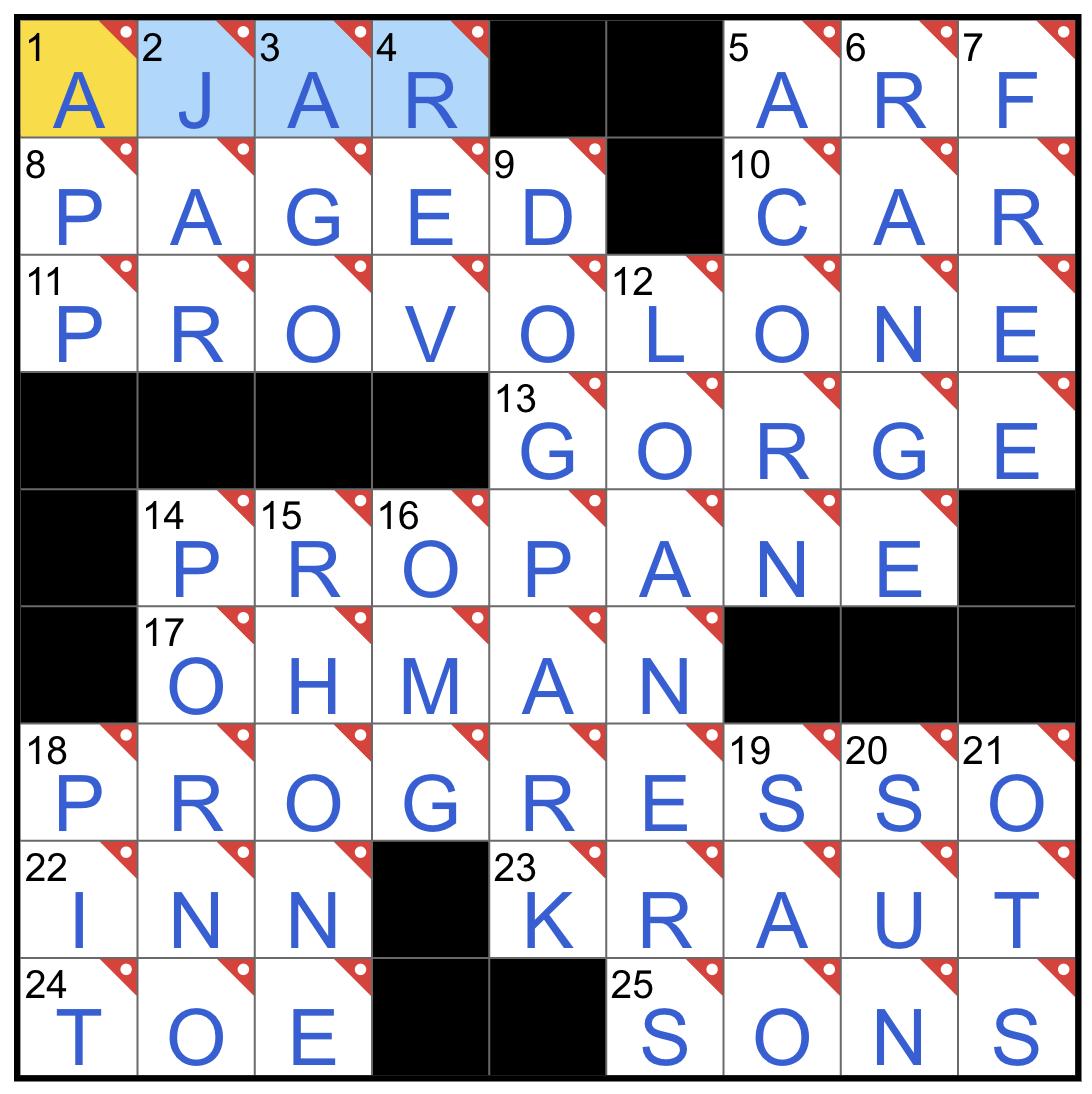 NYT May 14 2026 The Midi Crossword Answers