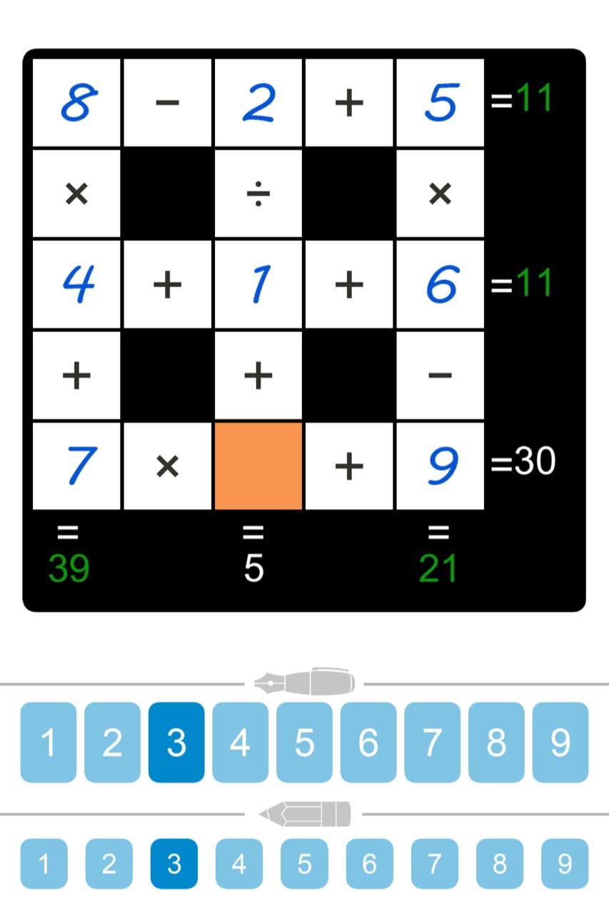 Puzzle Page Cross Sum May 18 2026