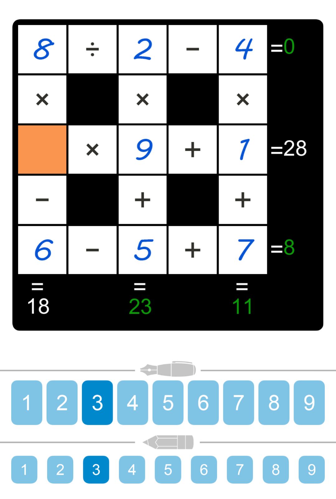 Puzzle Page Cross Sum May 4 2026