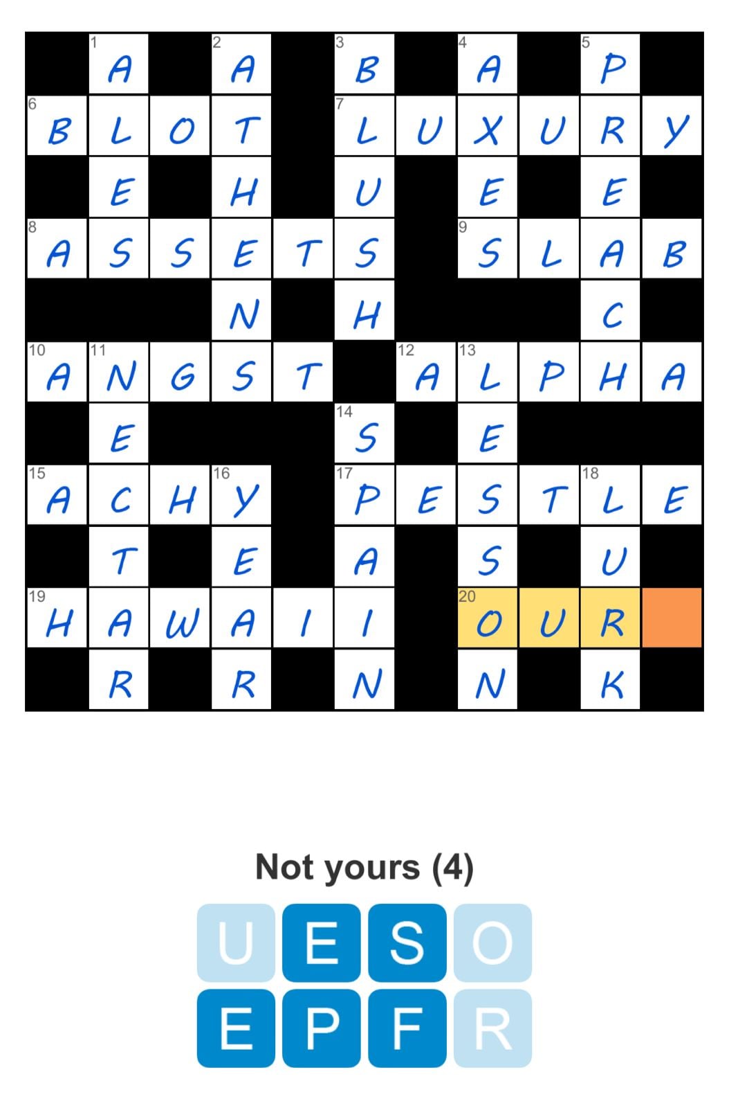 Puzzle Page Crossword May 20 2026