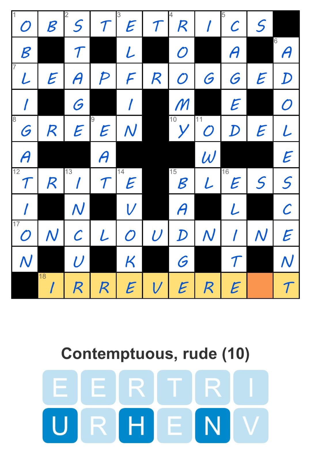 Puzzle Page Crossword May 23 2026