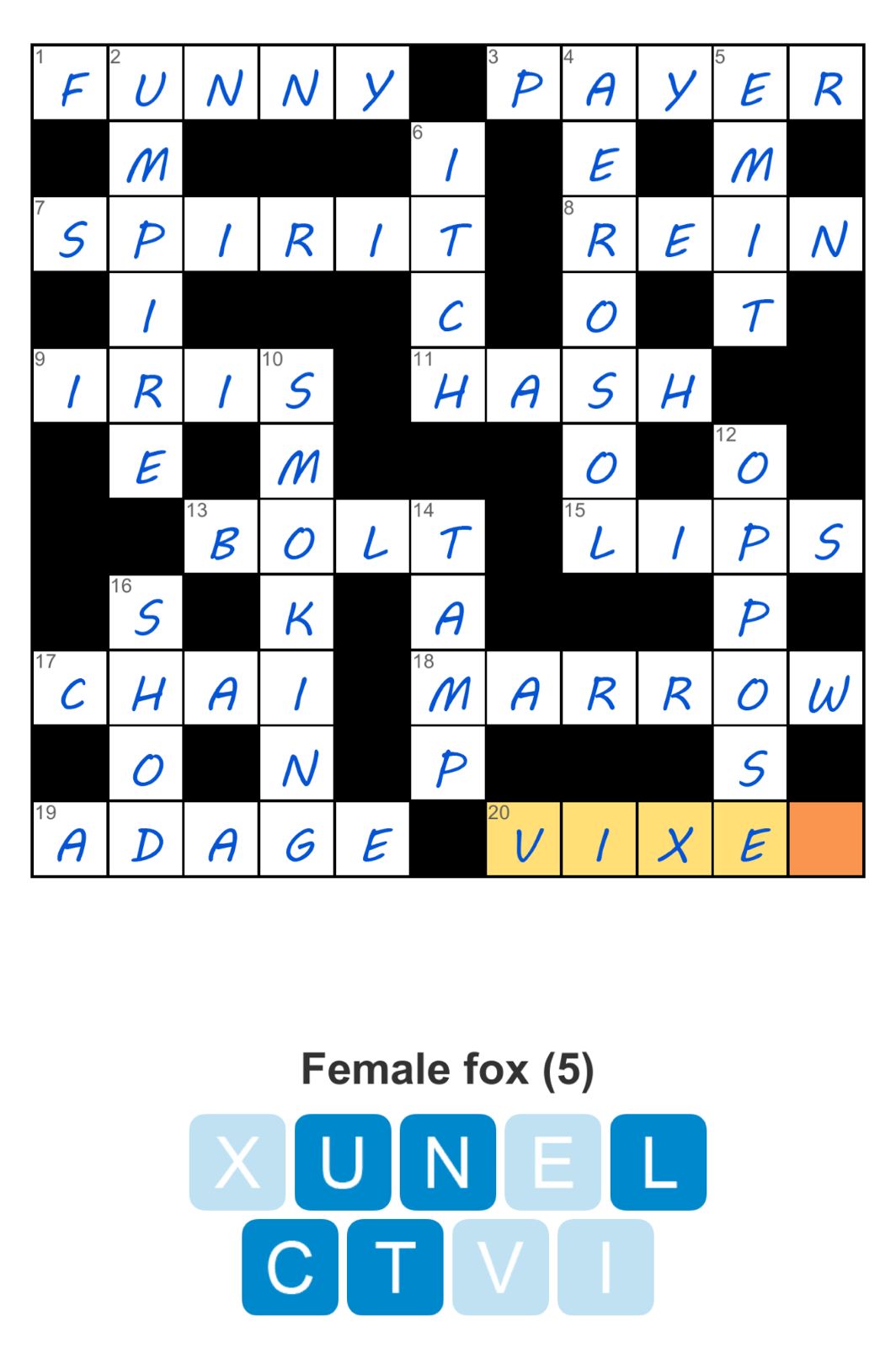 Puzzle Page Crossword May 4 2026