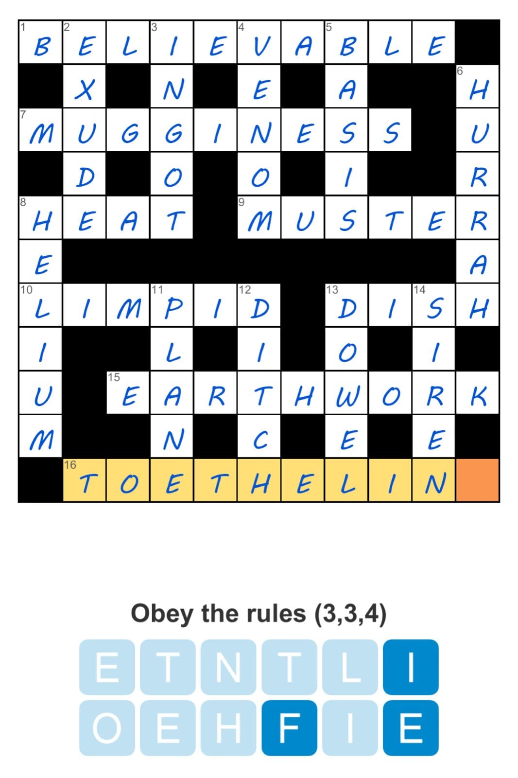 Puzzle Page Crossword May 8 2026