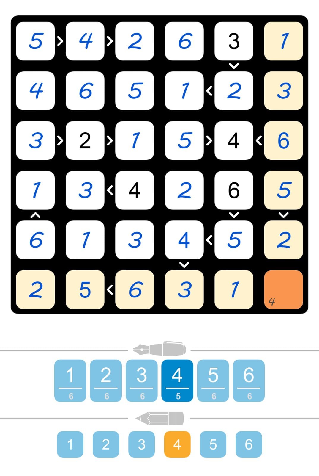 Puzzle Page Futoshiki May 23 2026 Puzzle Page Futoshiki May 23 2026