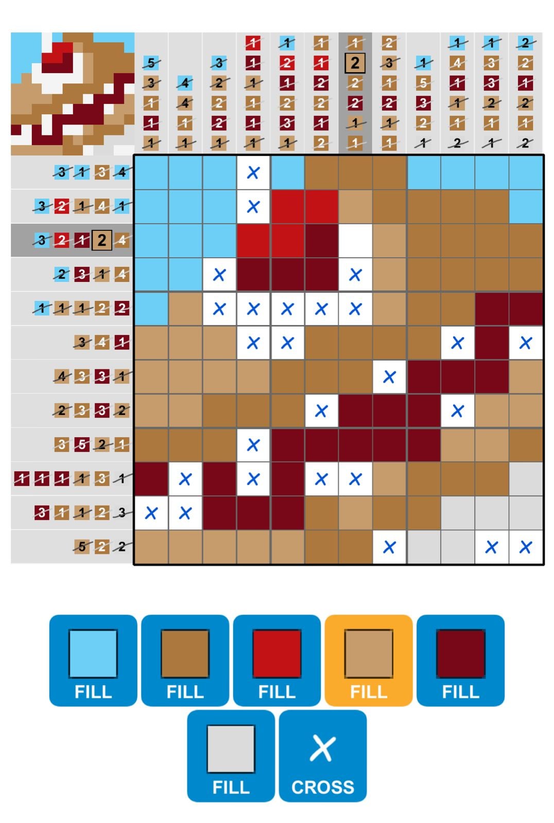 Puzzle Page Picture Cross May 21 2026 Puzzle Page Picture Cross May 21 2026
