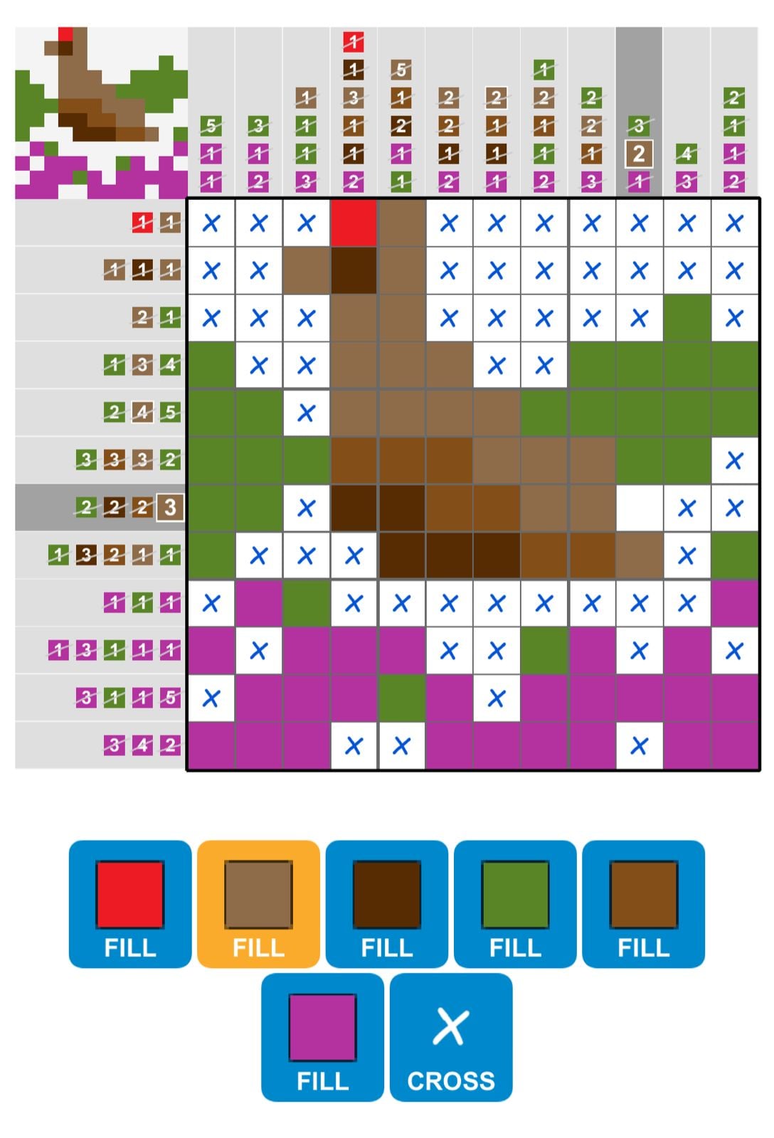 Puzzle Page Picture Cross May 23 2026