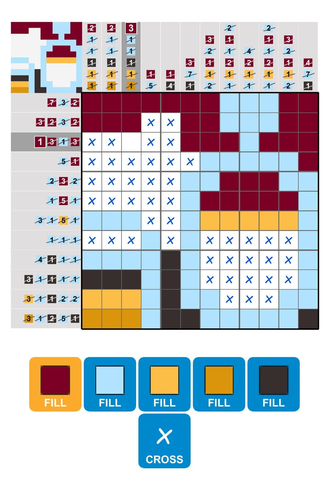 Puzzle Page Picture Cross May 9 2026
