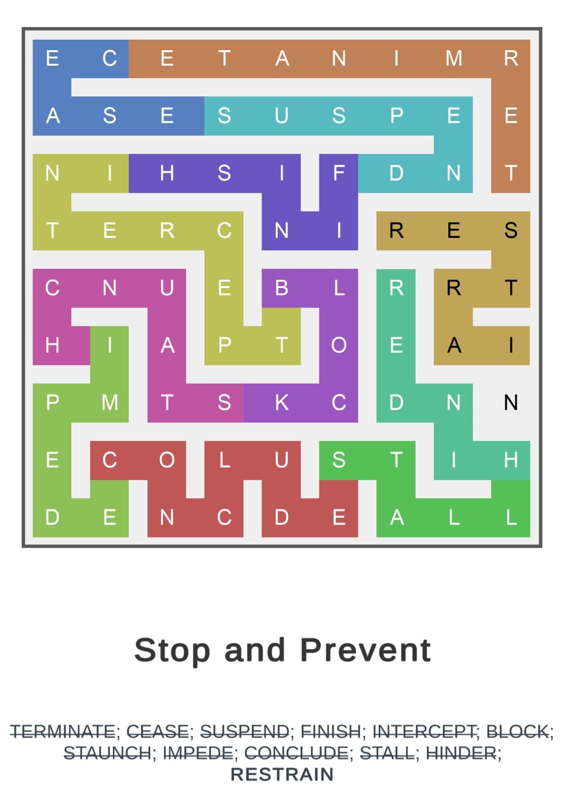 Puzzle Page Word Snake May 13 2026 Puzzle Page Word Snake May 13 2026