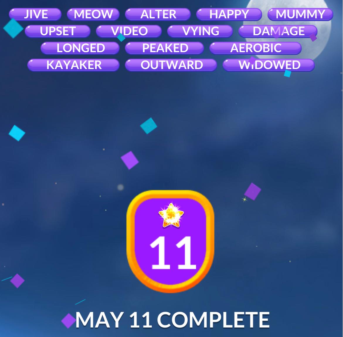 Word Stacks Daily Puzzle May 11 2026 Word Stacks Daily Puzzle May 11 2026