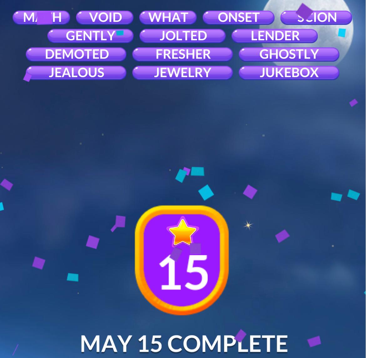 Word Stacks Daily Puzzle May 15 2026 Word Stacks Daily Puzzle May 15 2026