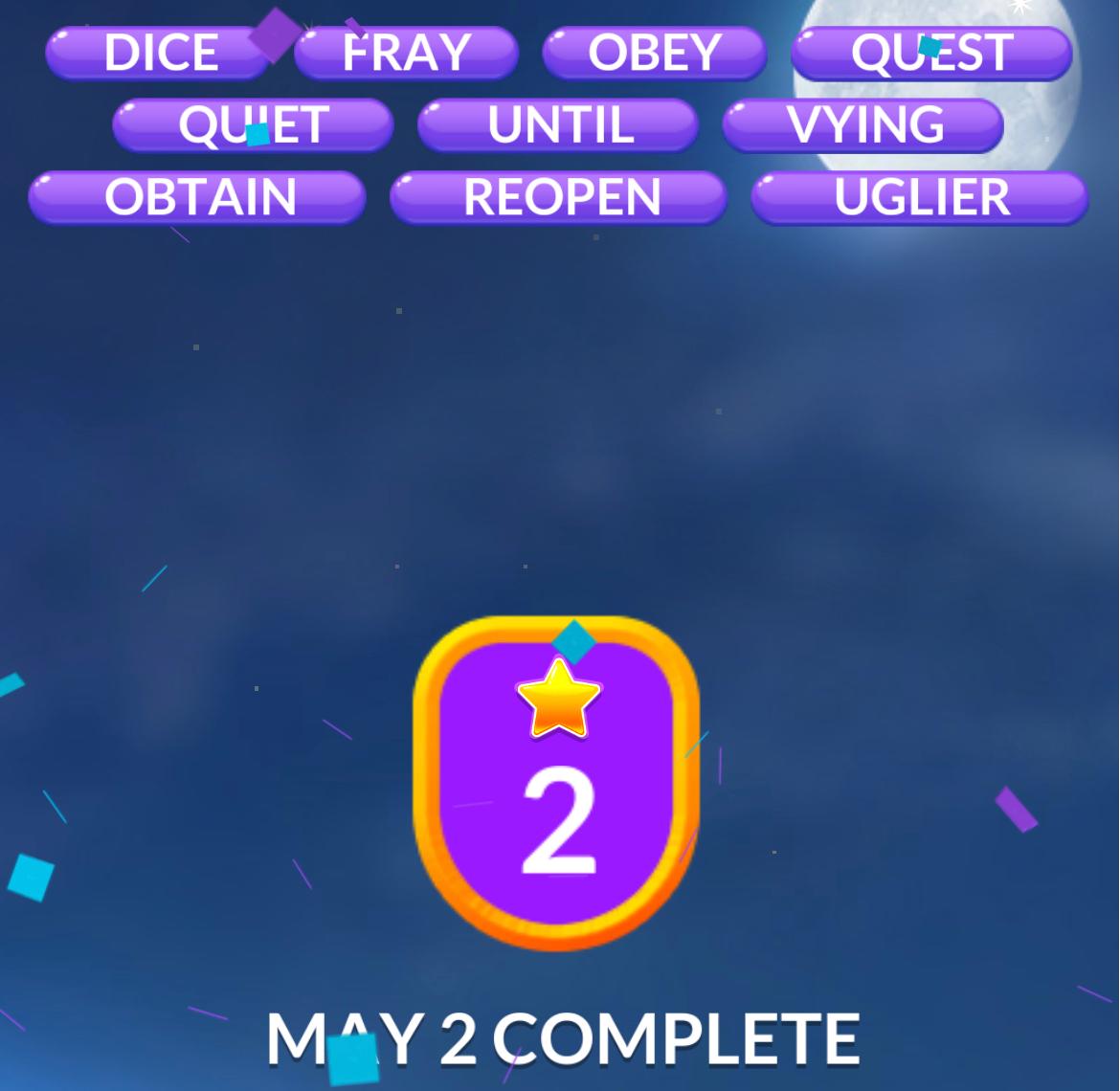 Word Stacks Daily Puzzle May 2 2026