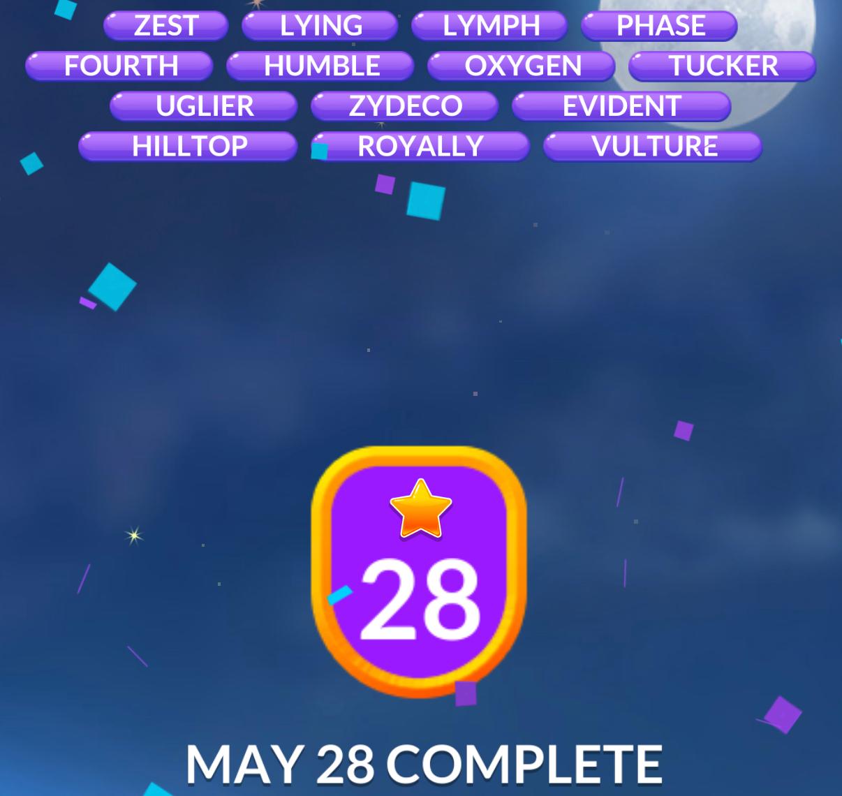 Word Stacks Daily Puzzle May 28 2026 Word Stacks Daily Puzzle May 28 2026