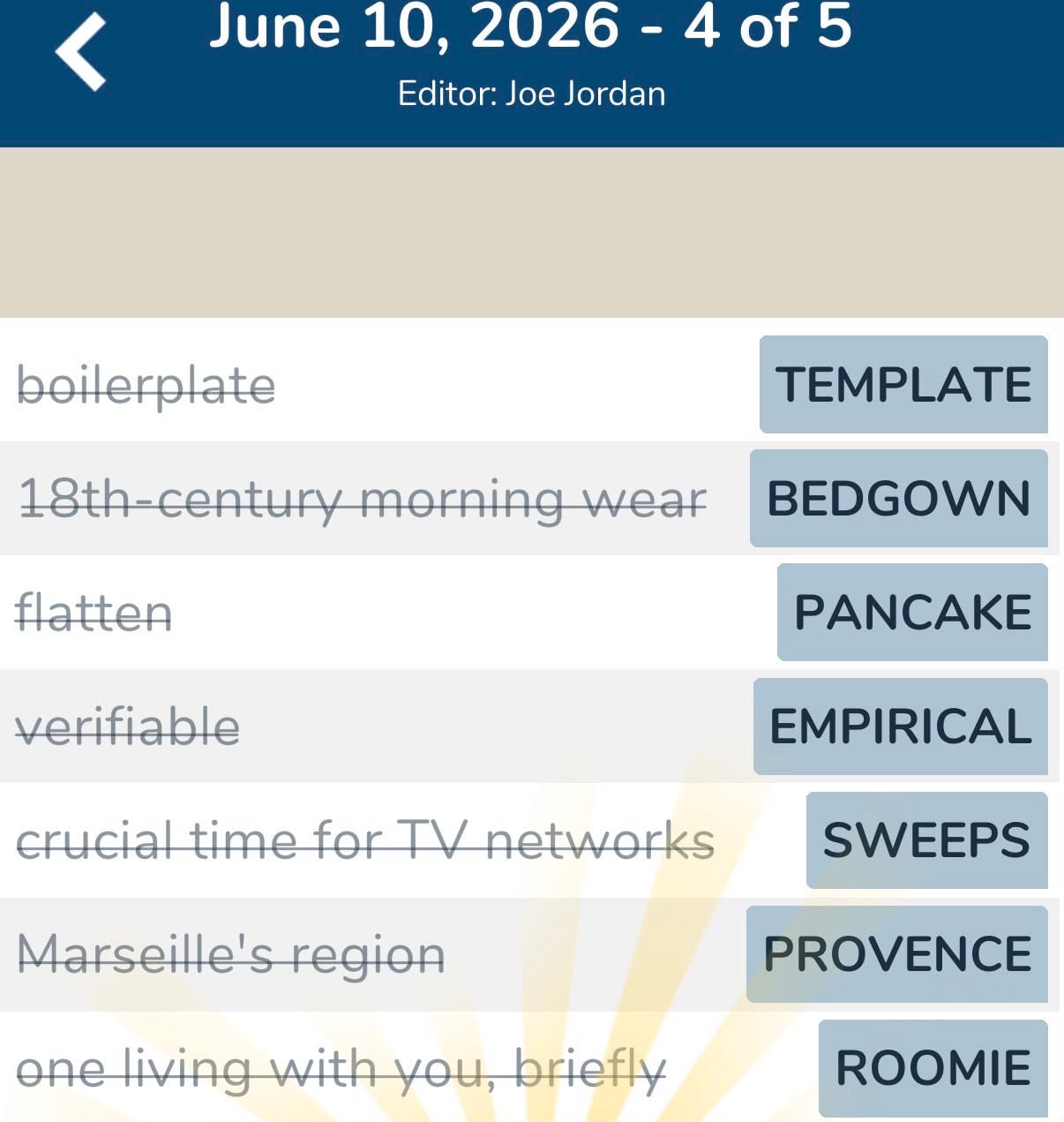 7 Little Words June 10 2026 4 7 Little Words June 10 2026 4