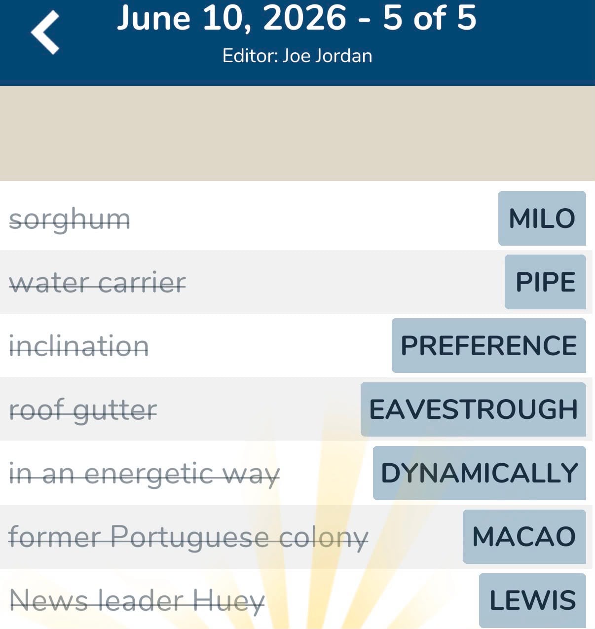 7 Little Words June 10 2026 5 7 Little Words June 10 2026 5