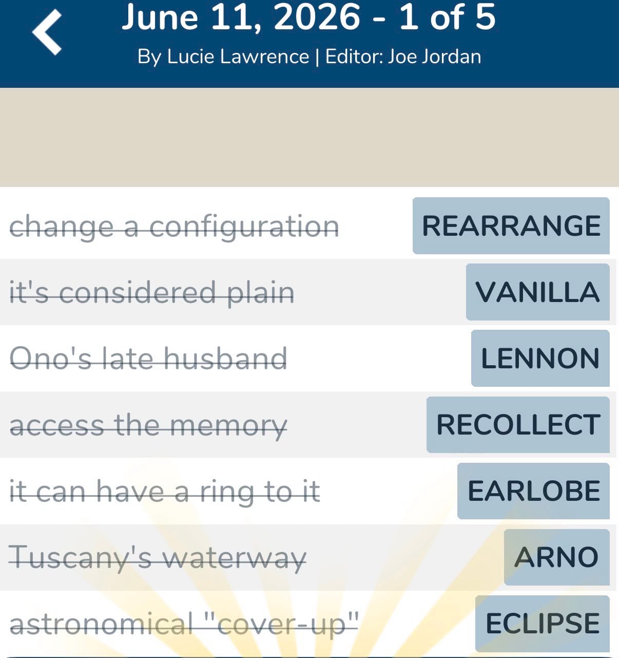 7 Little Words June 11 2026 1 7 Little Words June 11 2026 1