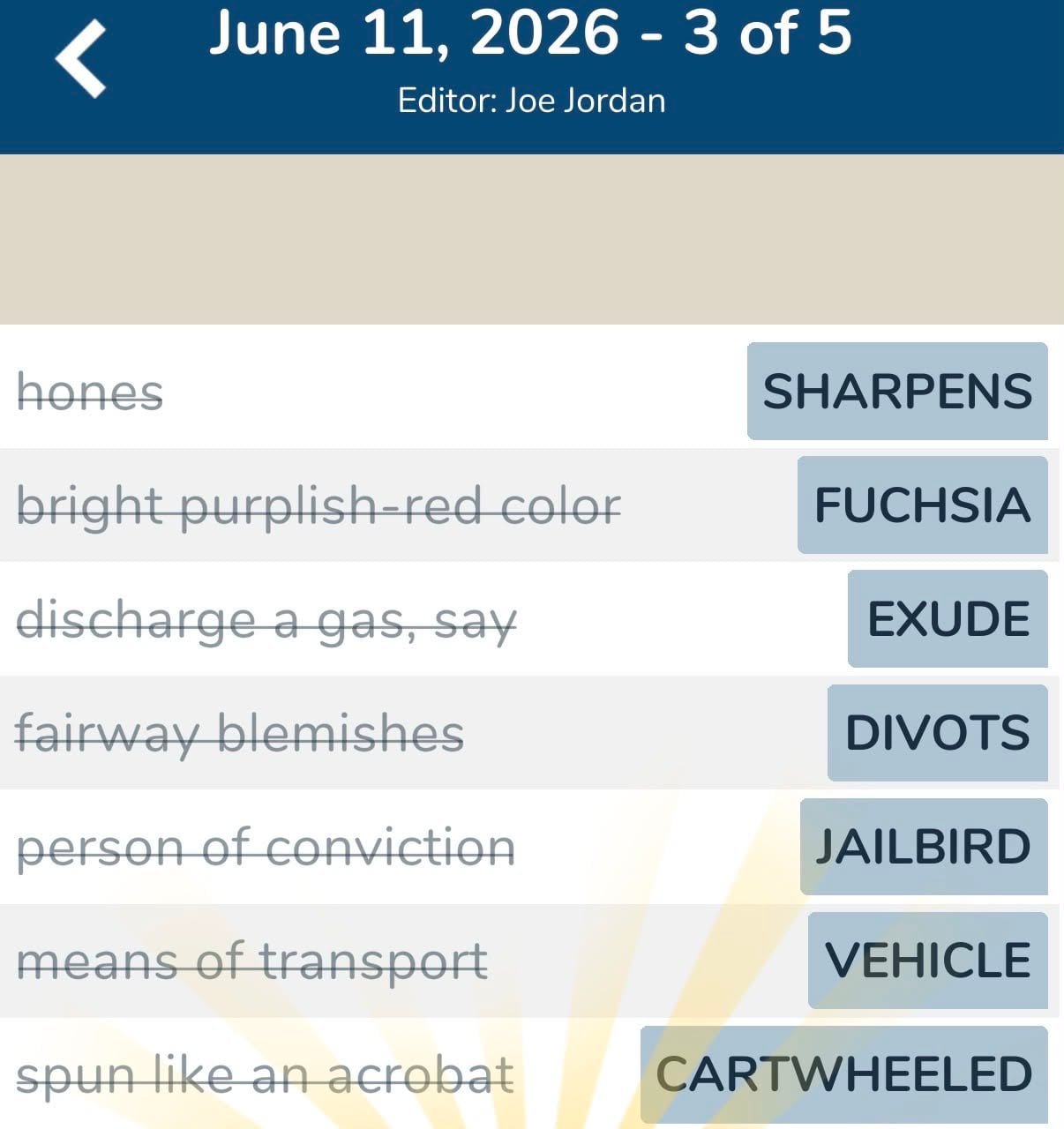 7 Little Words June 11 2026 3 7 Little Words June 11 2026 3