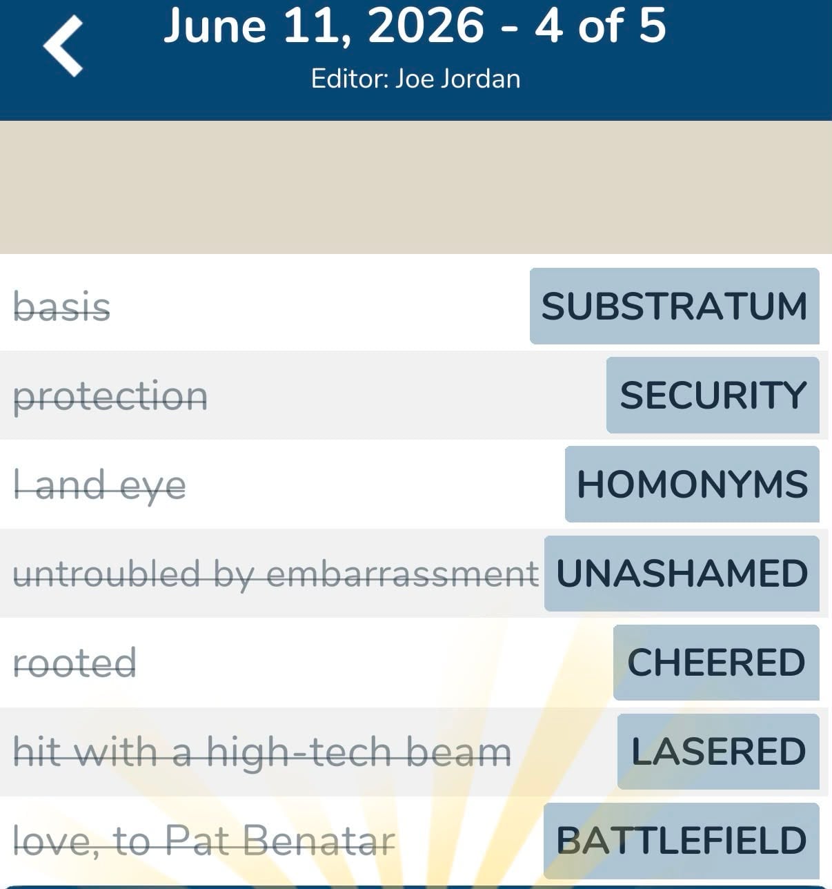 7 Little Words June 11 2026 4 7 Little Words June 11 2026 4