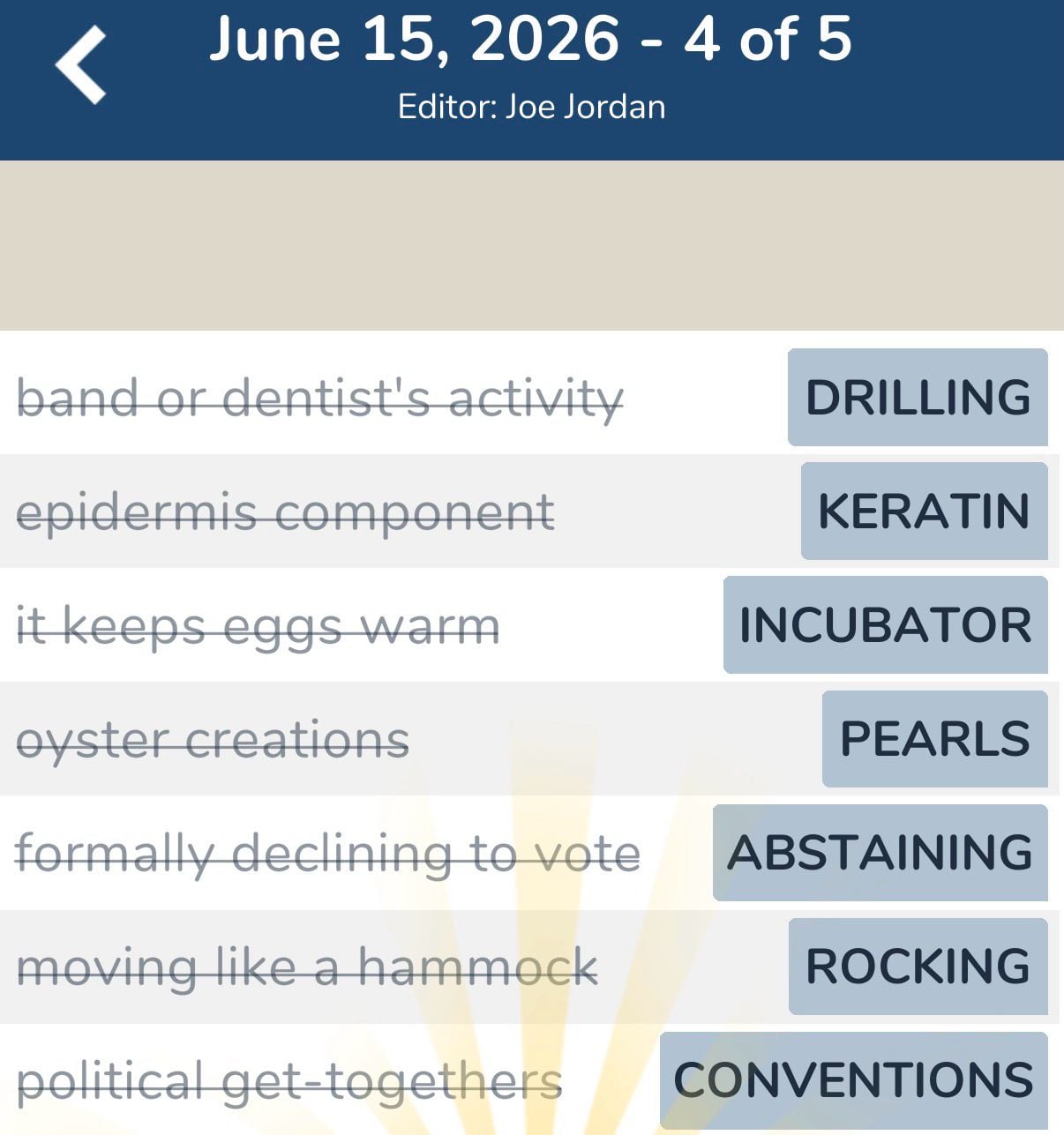 7 Little Words June 15 2026 4 7 Little Words June 15 2026 4