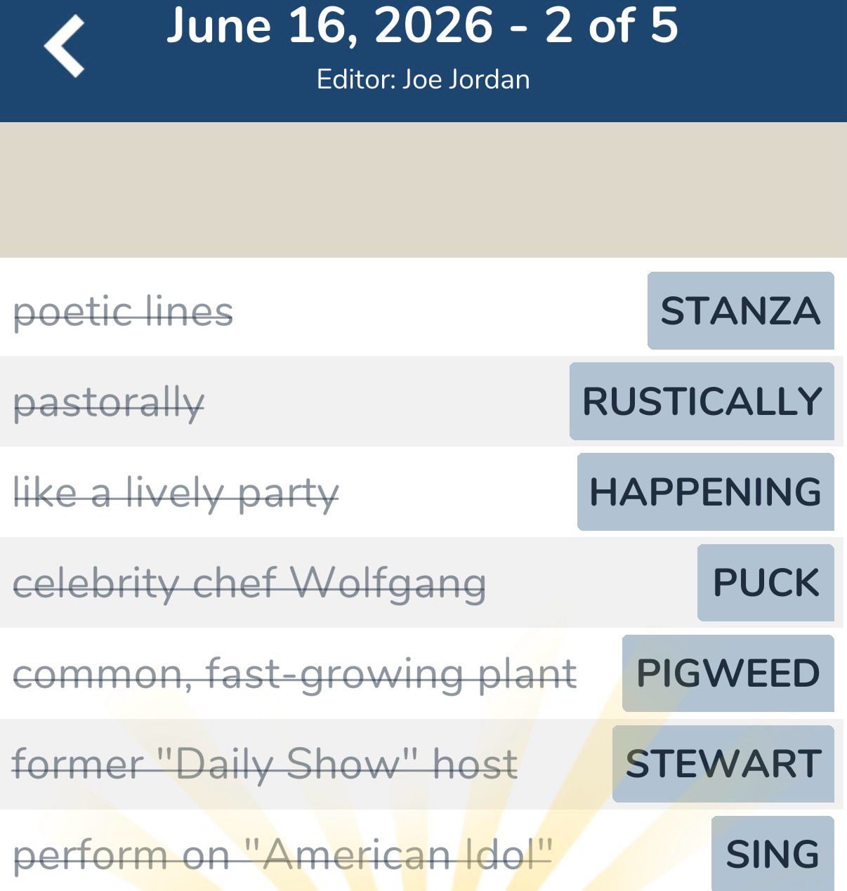 7 Little Words June 16 2026 2