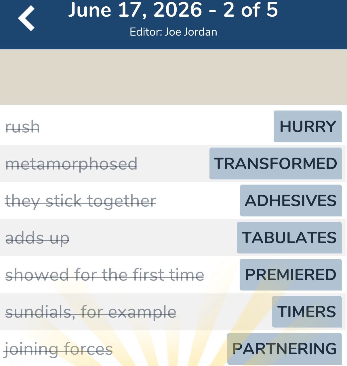 7 Little Words June 17 2026 2