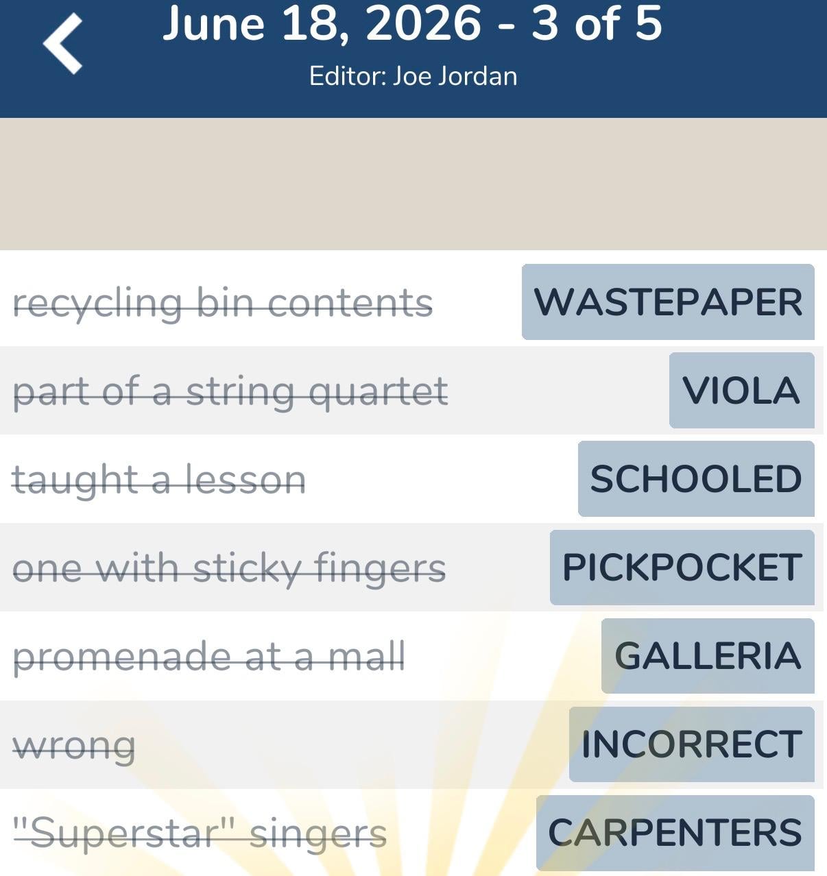 7 Little Words June 18 2026 3 7 Little Words June 18 2026 3
