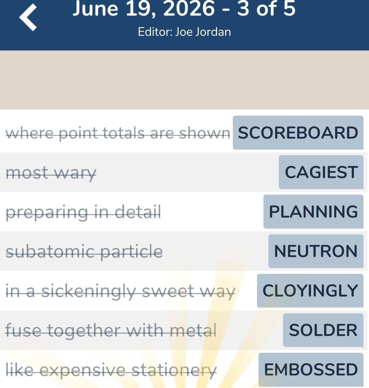 7 Little Words June 19 2026 3 7 Little Words June 19 2026 3