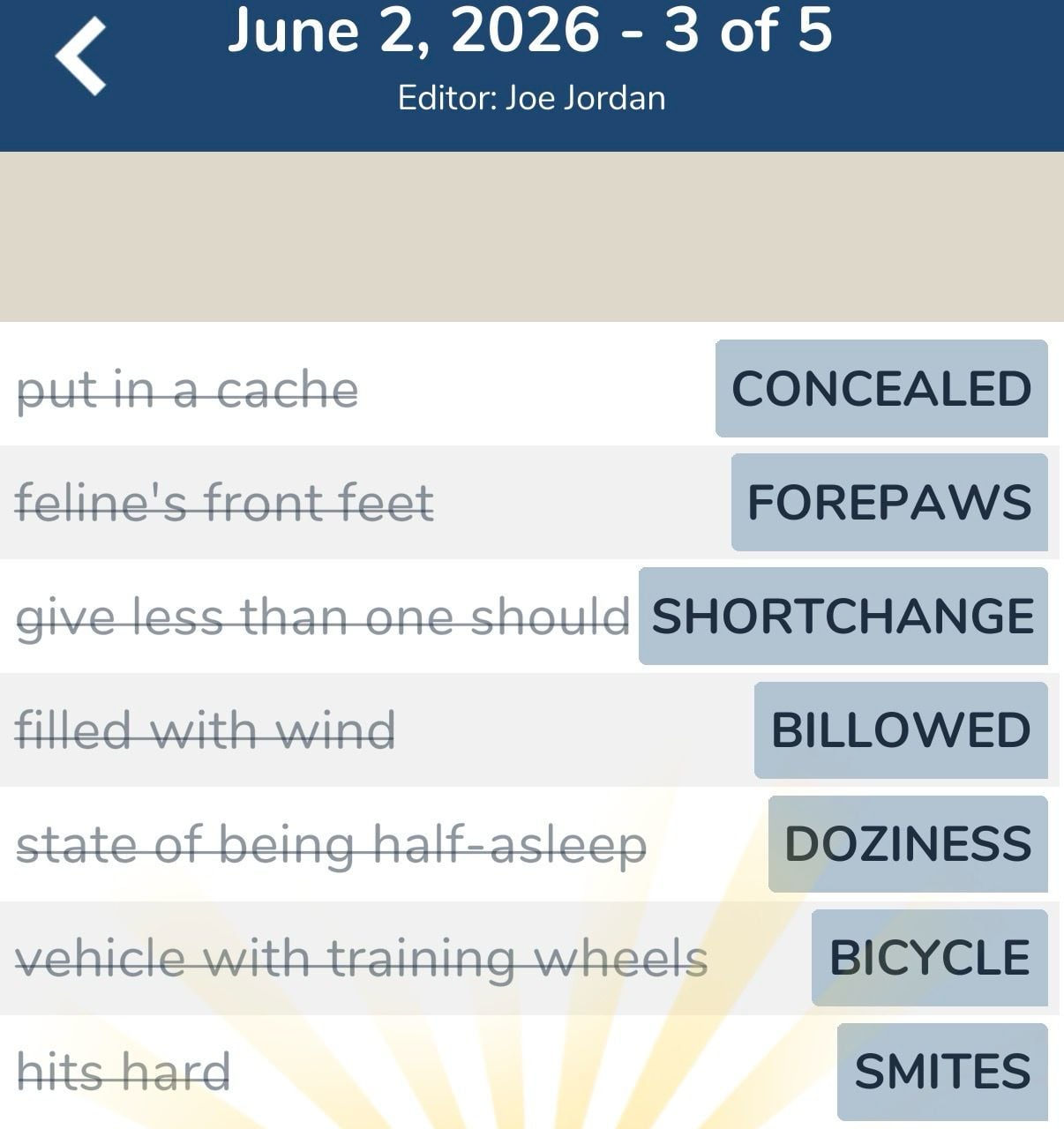 7 Little Words June 2 2026 3 7 Little Words June 2 2026 3