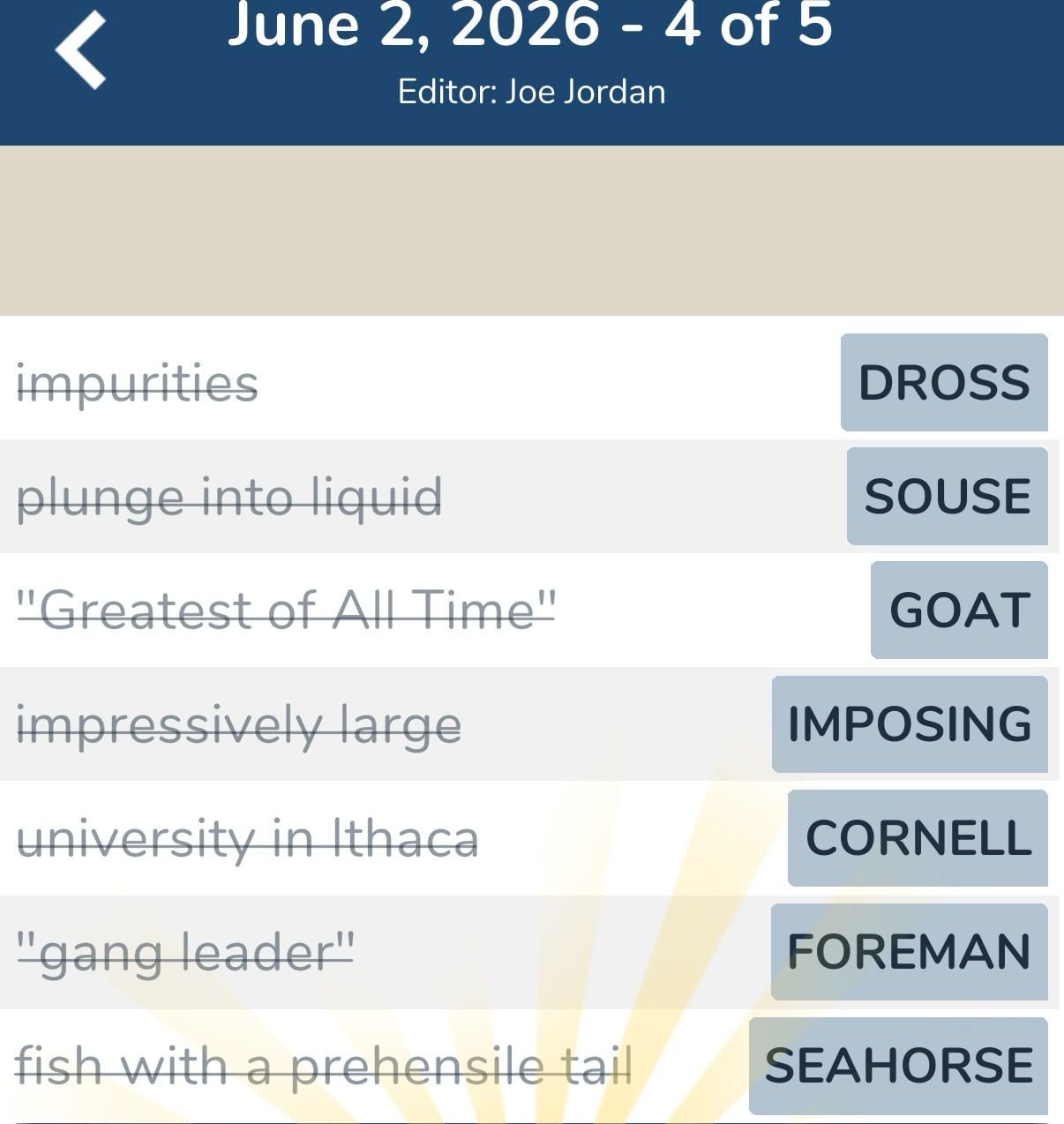 7 Little Words June 2 2026 4 7 Little Words June 2 2026 4