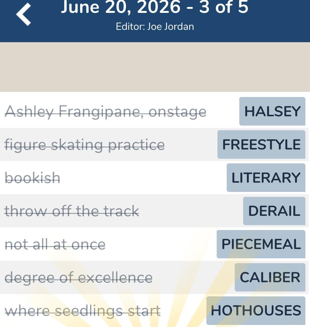 7 Little Words June 20 2026 3 7 Little Words June 20 2026 3