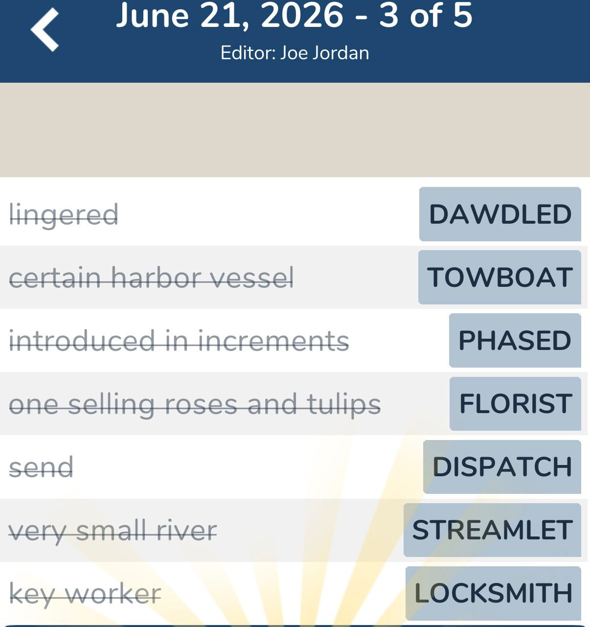 7 Little Words June 21 2026 3 7 Little Words June 21 2026 3