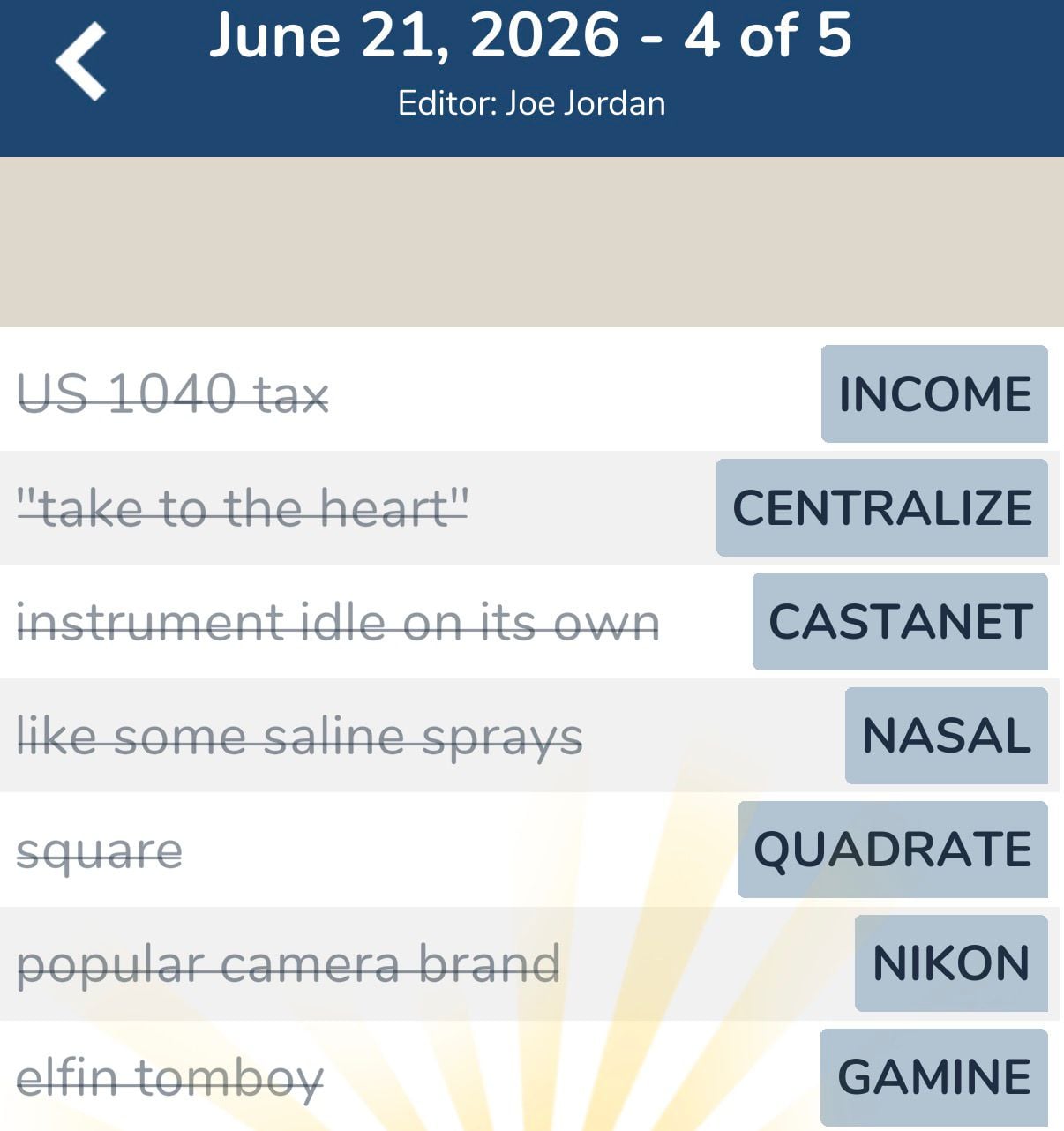 7 Little Words June 21 2026 4 7 Little Words June 21 2026 4