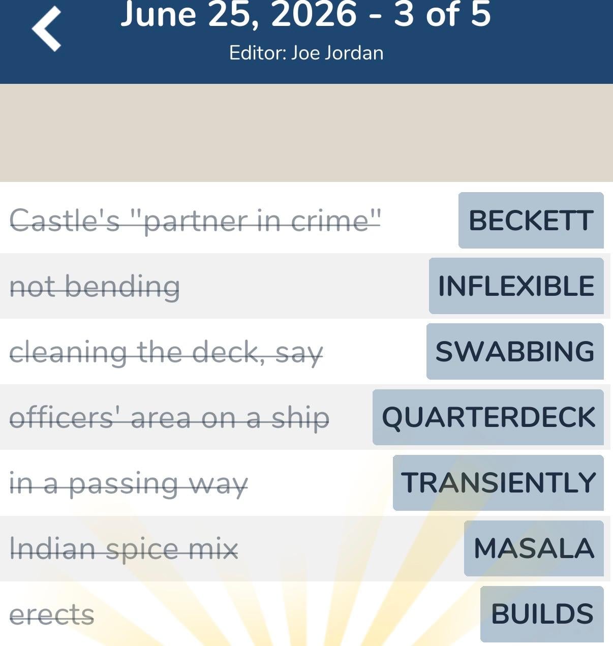 7 Little Words June 25 2026 3 7 Little Words June 25 2026 3