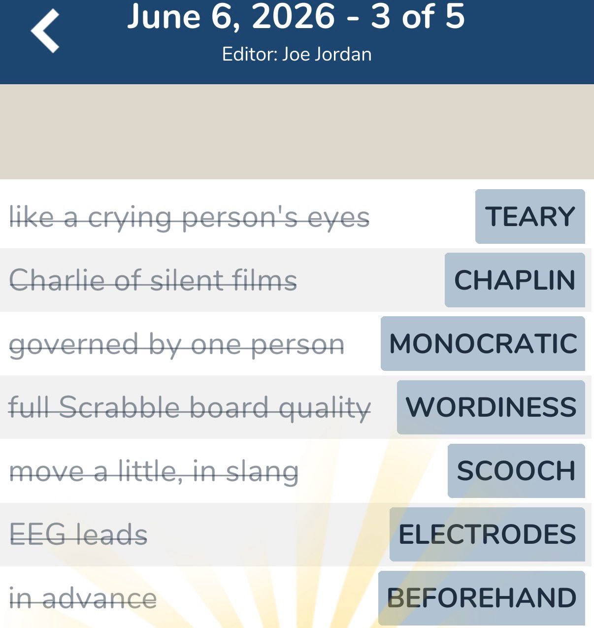 7 Little Words June 6 2026 3