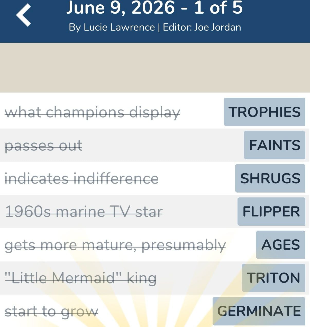 7 Little Words June 9 2026 1 7 Little Words June 9 2026 1
