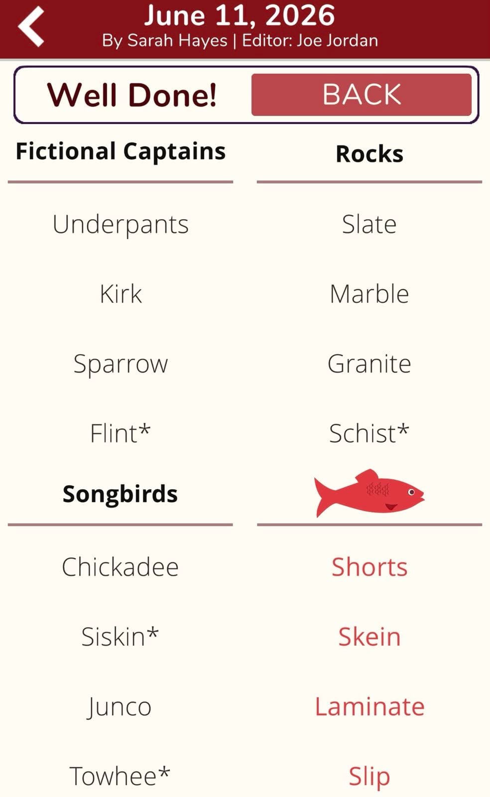 7 Little Words Red Herring June 11 2026 7 Little Words Red Herring June 11 2026