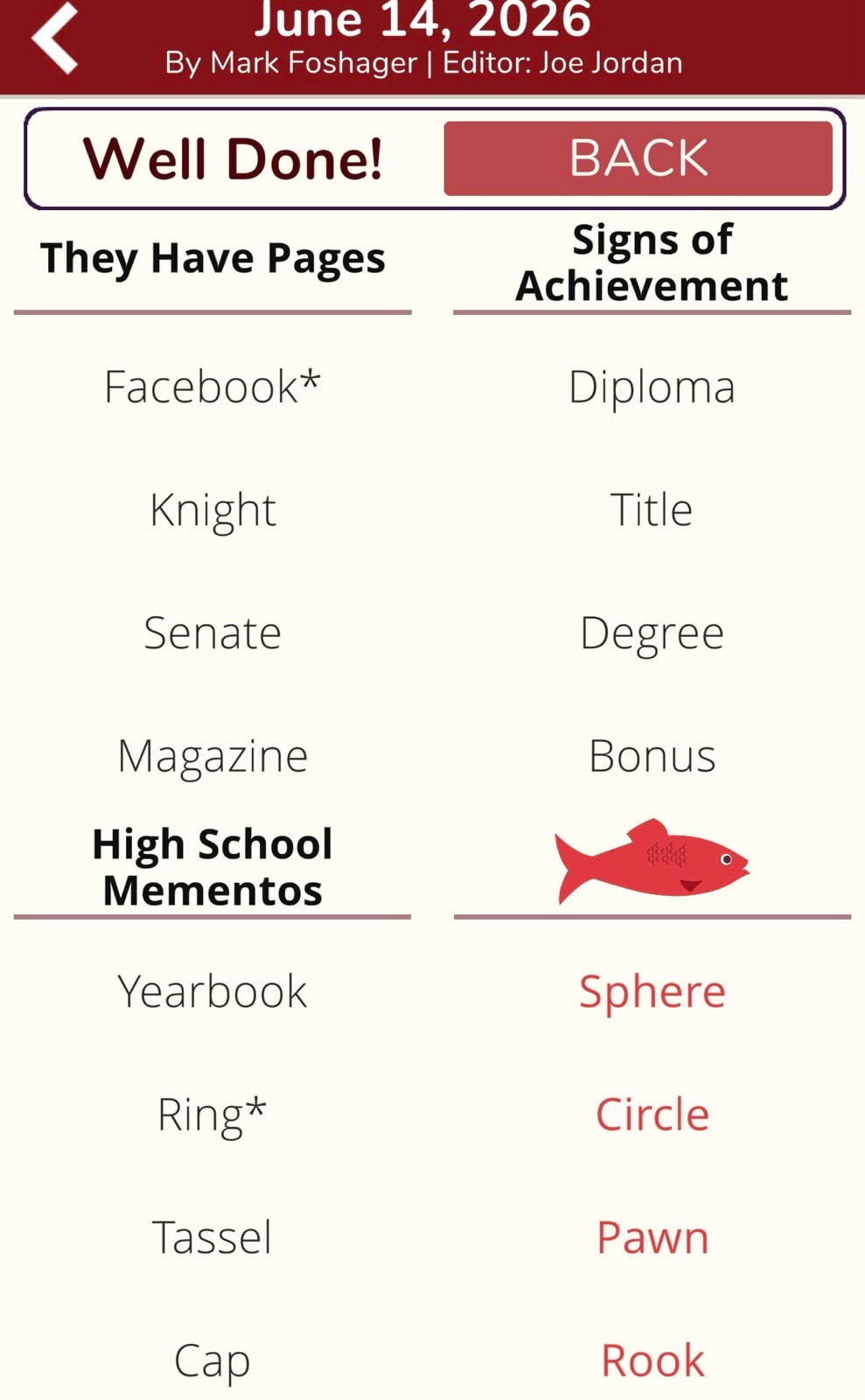 7 Little Words Red Herring June 14 2026 7 Little Words Red Herring June 14 2026