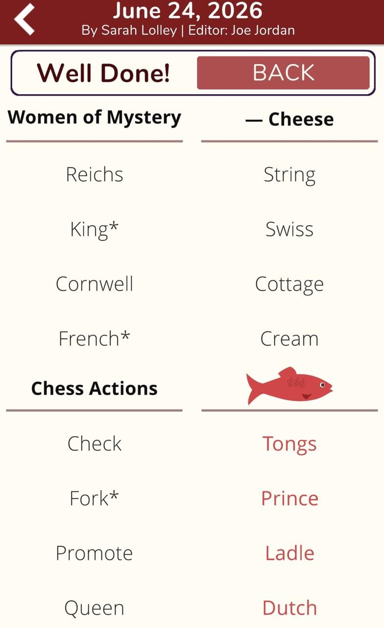 7 Little Words Red Herring June 24 2026 Answers 7 Little Words Red Herring June 24 2026 Answers