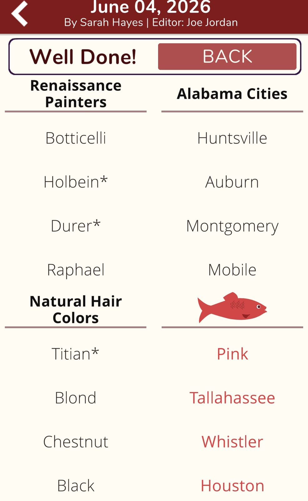 7 Little Words Red Herring June 4 2026 7 Little Words Red Herring June 4 2026