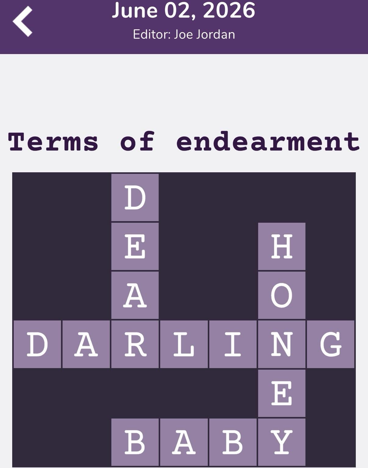7 Little Words Tiny Little Crosswords June 2 2026