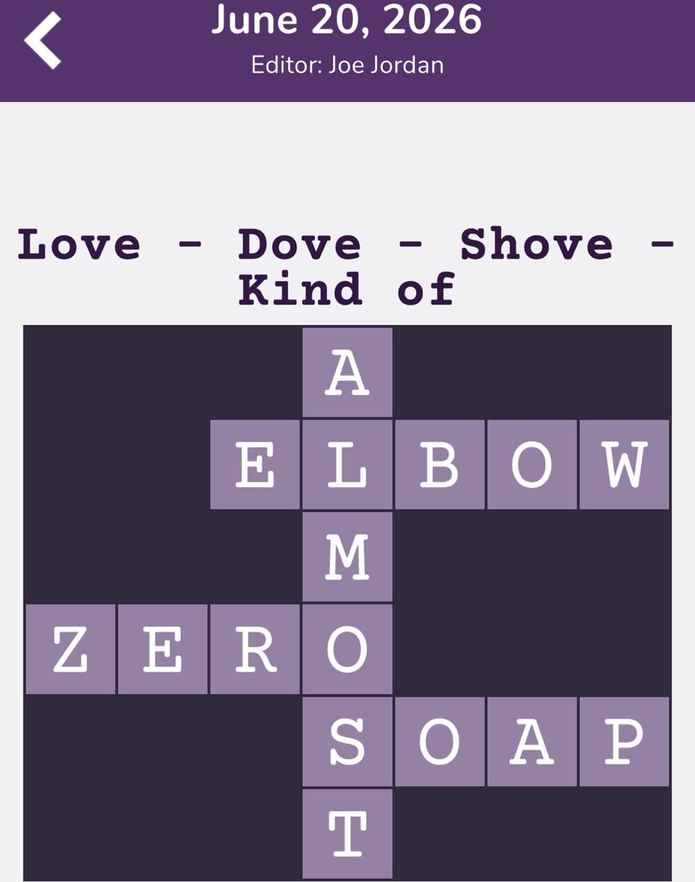 7 Little Words Tiny Little Crosswords June 20 2026 7 Little Words Tiny Little Crosswords June 20 2026